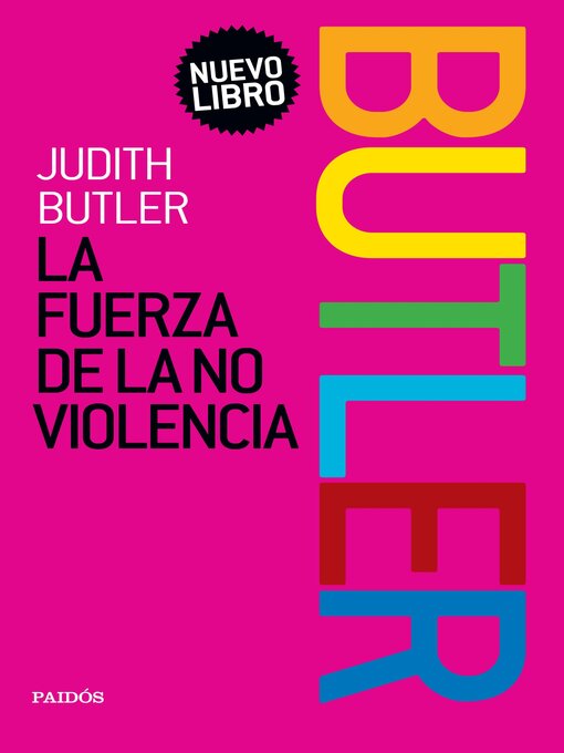 Title details for La fuerza de la no violencia by Judith Butler - Available